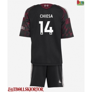 Liverpool Federico Chiesa #14 Tredje Kläder Barn 2026-27 Kortärmad (+ Korta byxor)